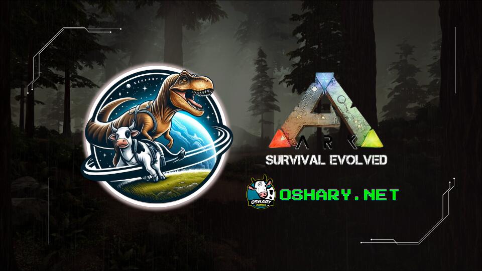 Discovery splash banner for Oshary ARK Discord server