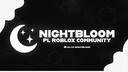 Discovery splash banner for NightBloom [NB] | Roblox Community Discord server