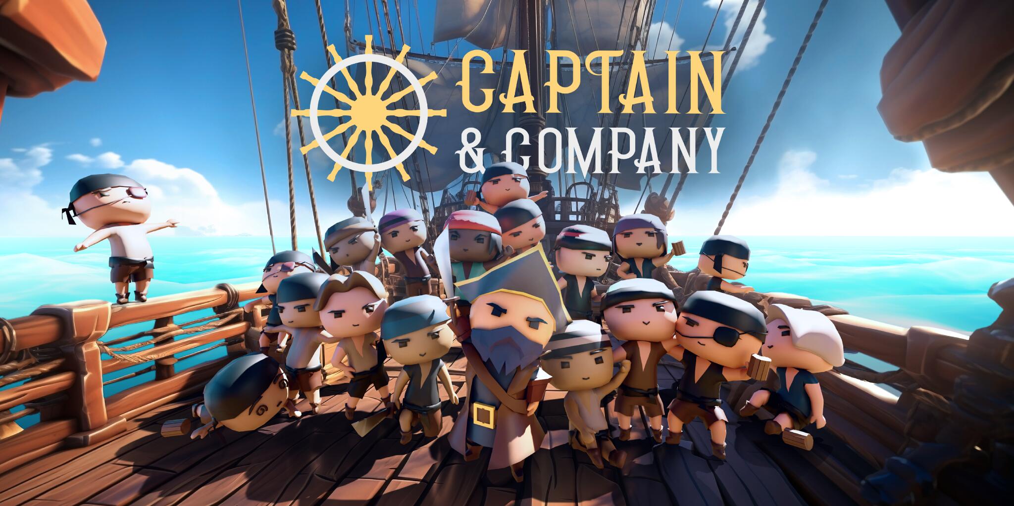 Discovery splash banner for Captain & Company Discord server