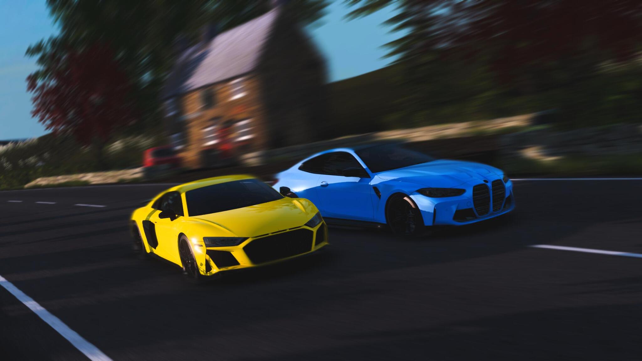 Discovery splash banner for Apex Racing Discord server