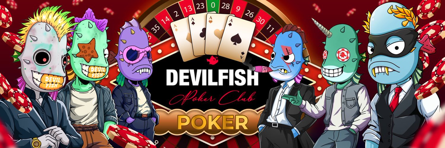 Discovery splash banner for Devilfish Discord server