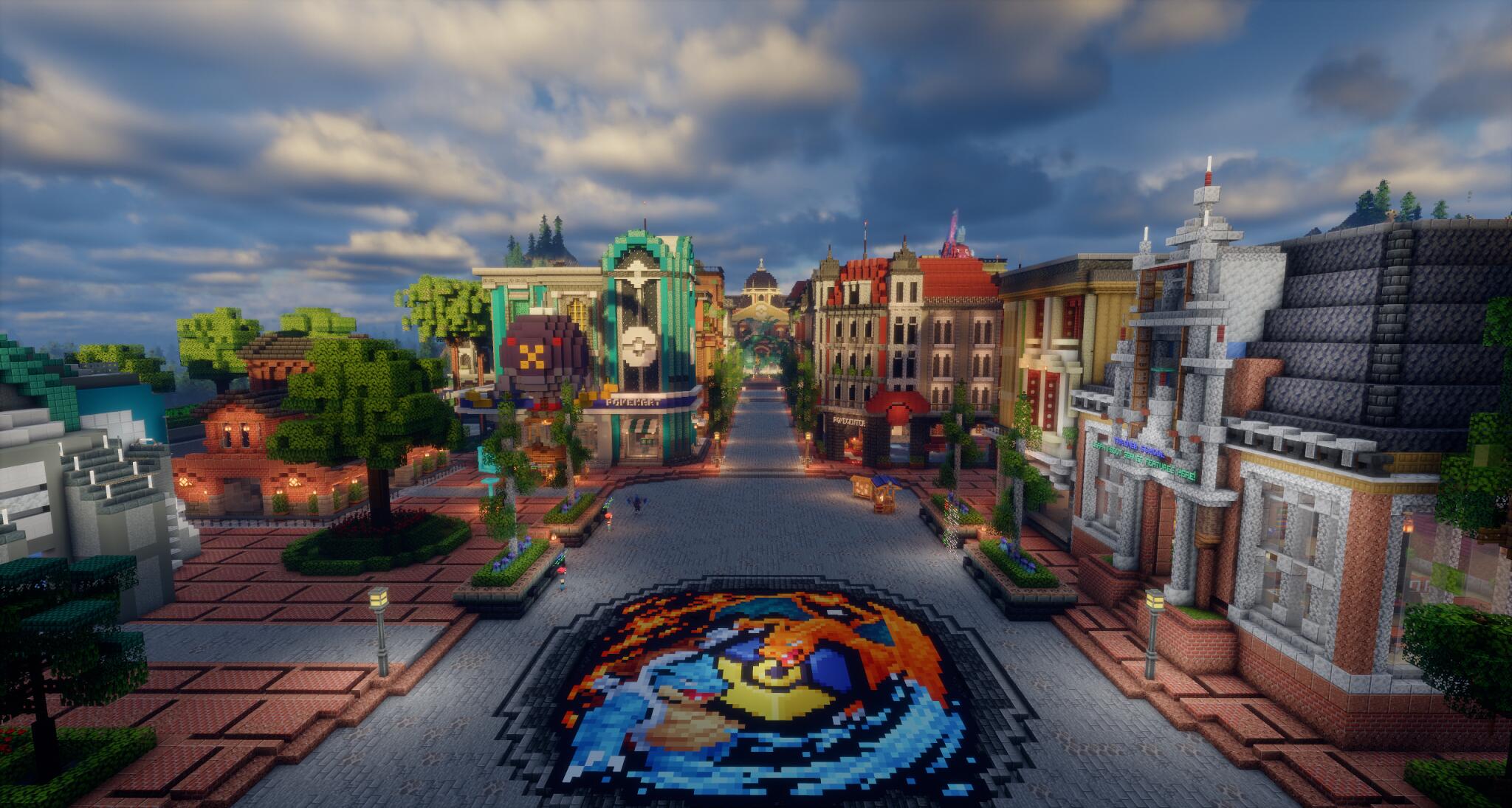 Discovery splash banner for PokeClash Discord server