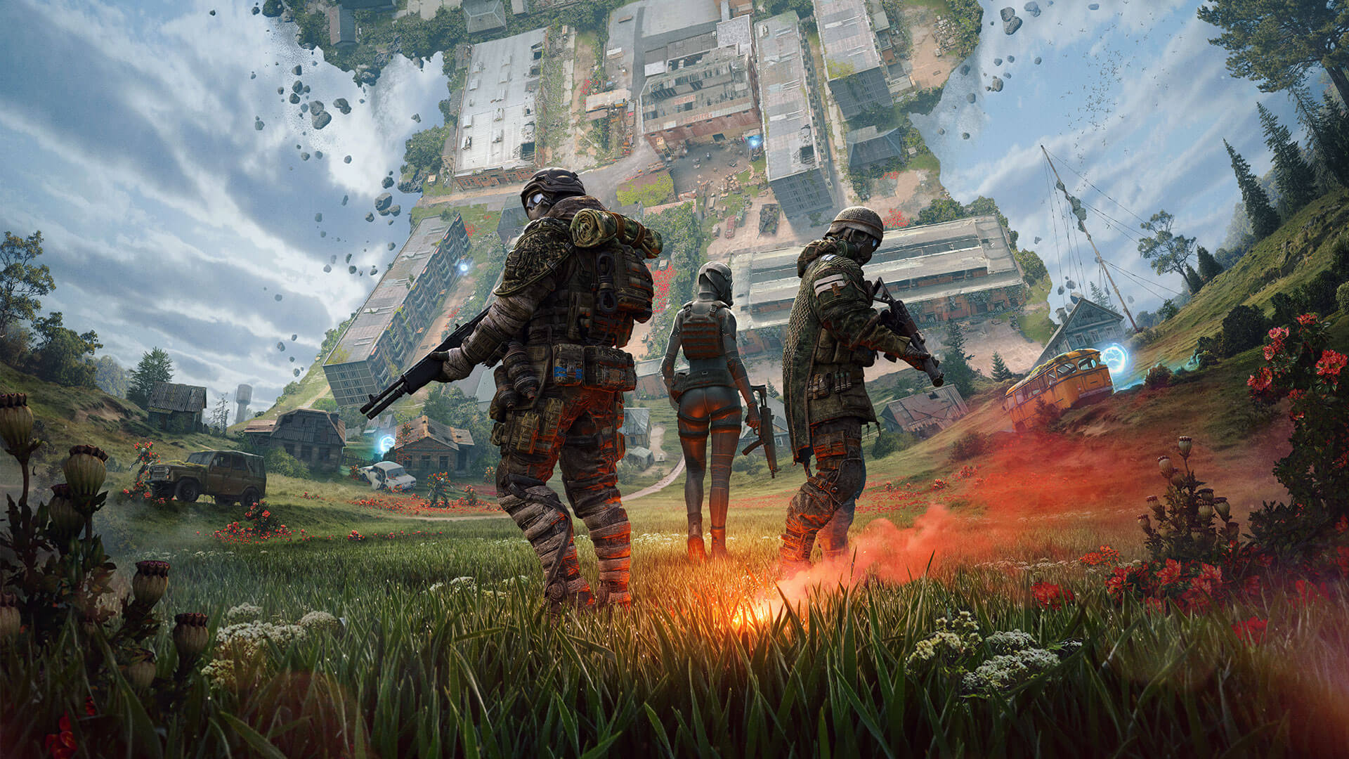 Discovery splash banner for Active Matter Official Discord server
