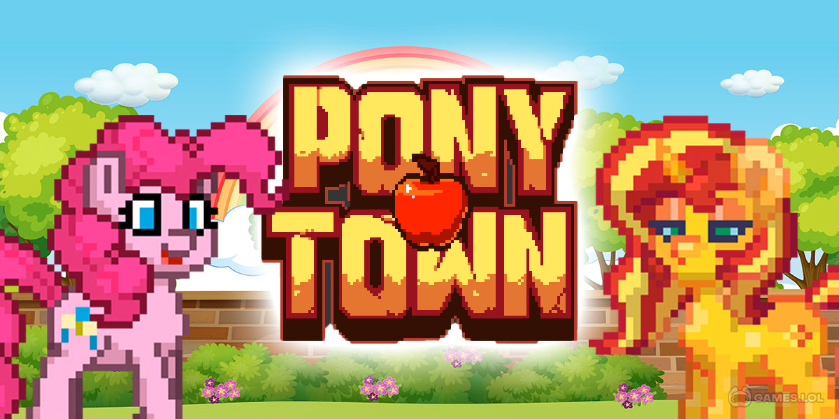 Discovery splash banner for PonyTown Discord server