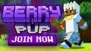 Discovery splash banner for berrypvp.club Discord server