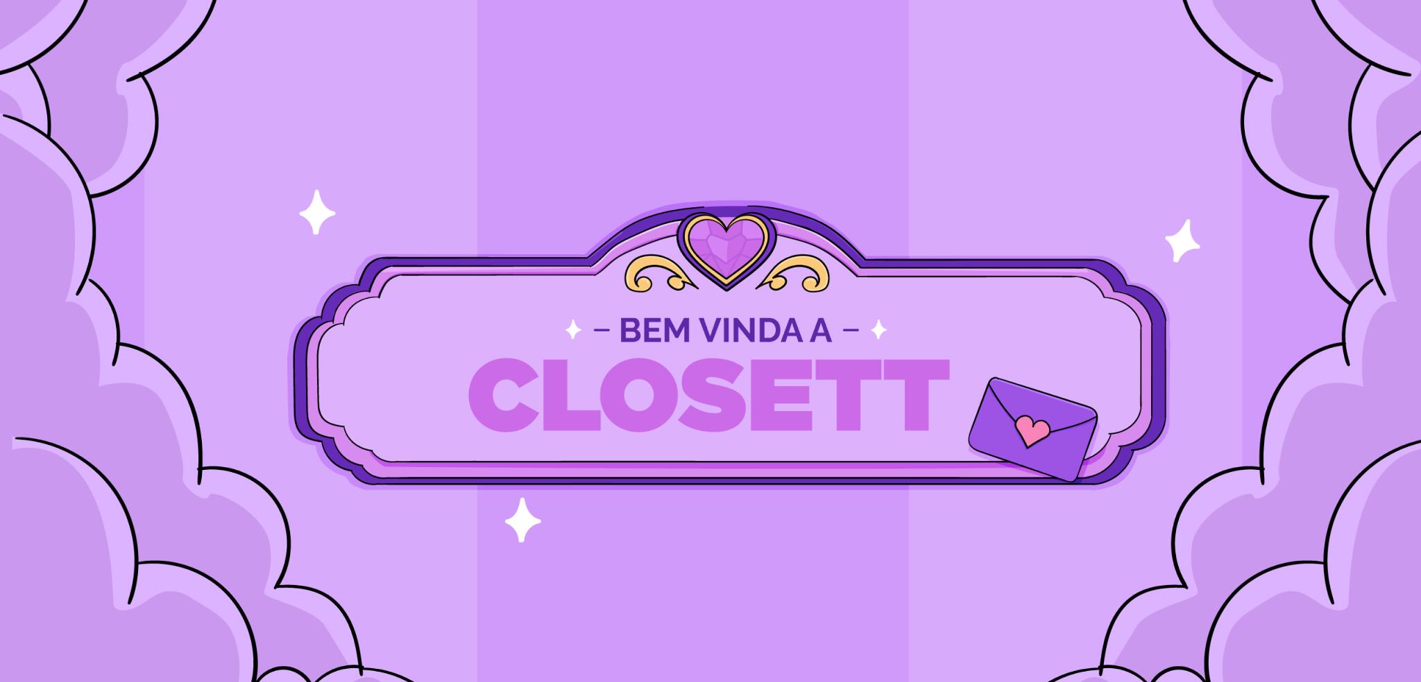 Discovery splash banner for Closett Feminino 🏰 Discord server