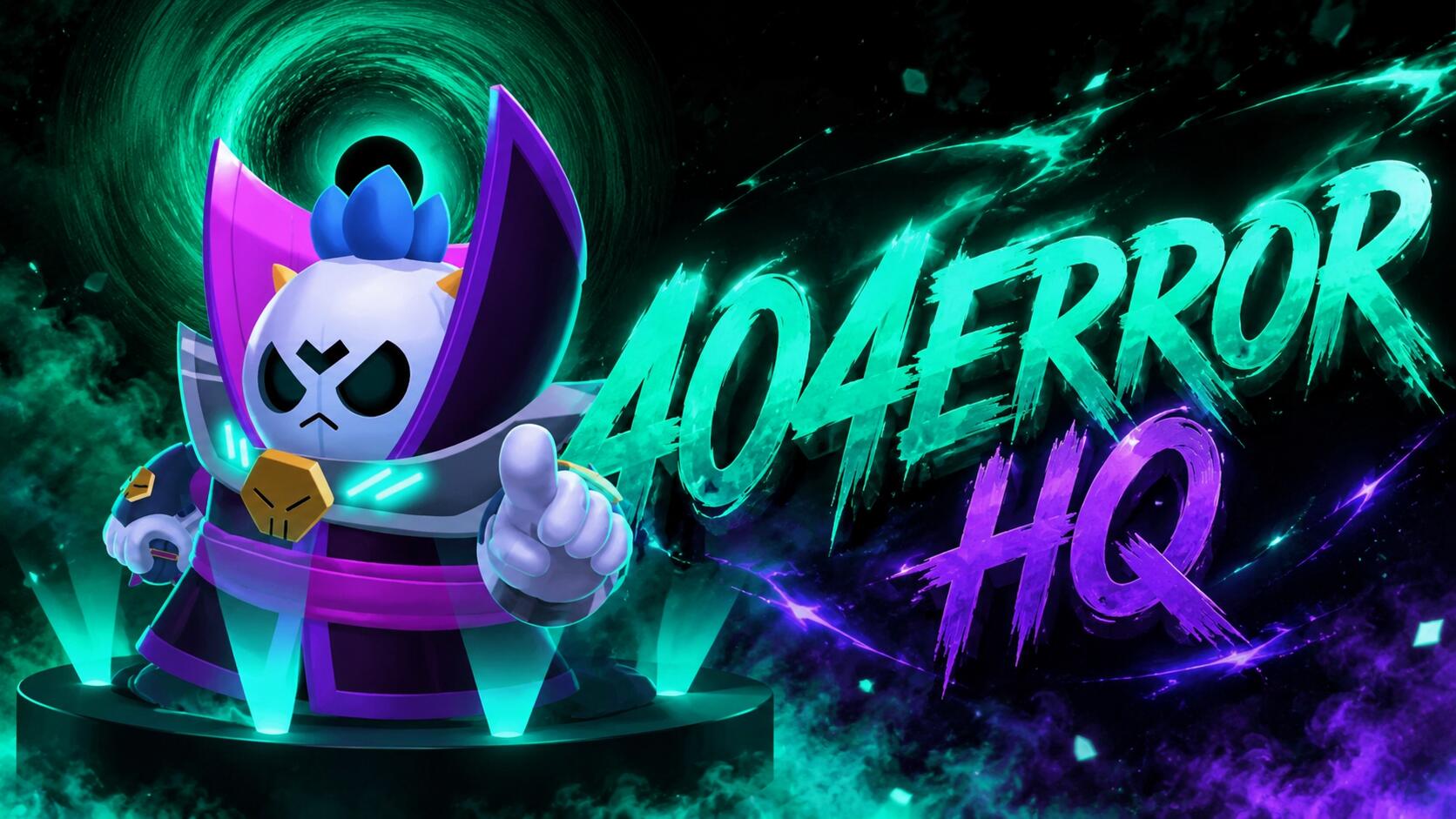 Discovery splash banner for 404ERROR HQ Discord server