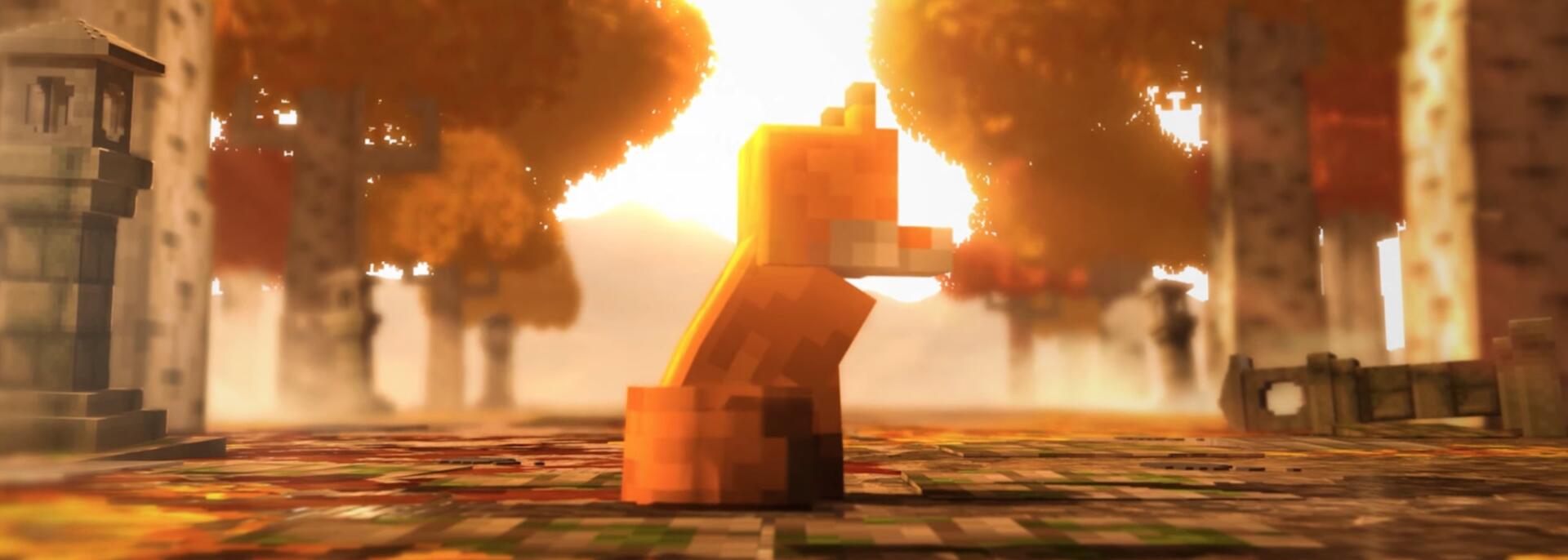 Discovery splash banner for FoxLand® MC Discord server