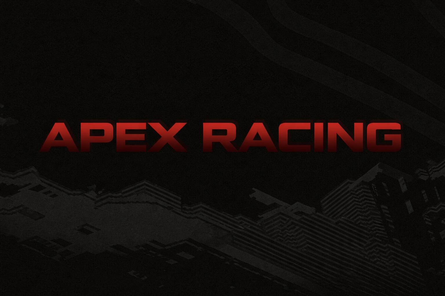 Discovery splash banner for Apex Racing | Season 6 Discord server
