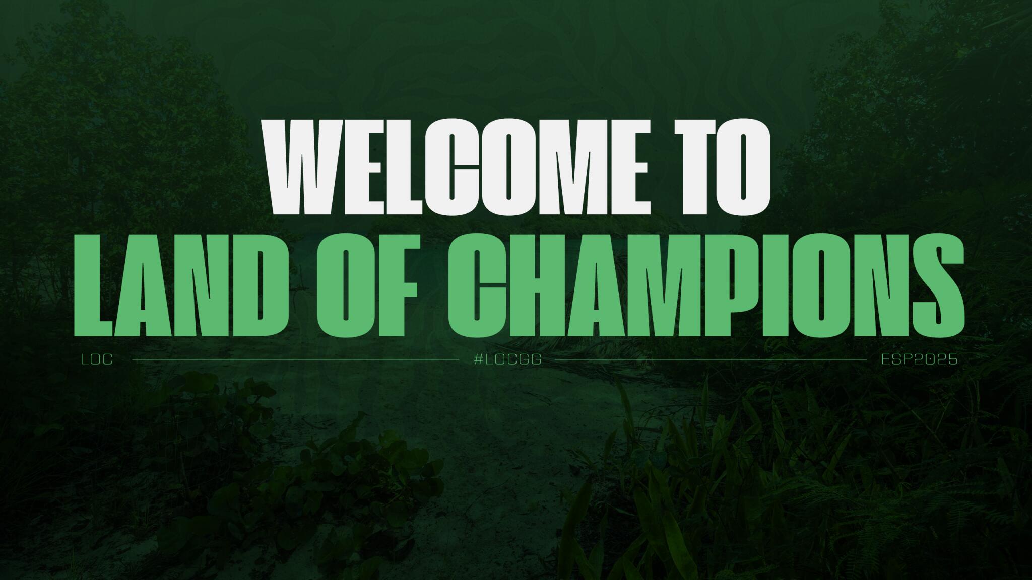 Discovery splash banner for LOC eSports Discord server