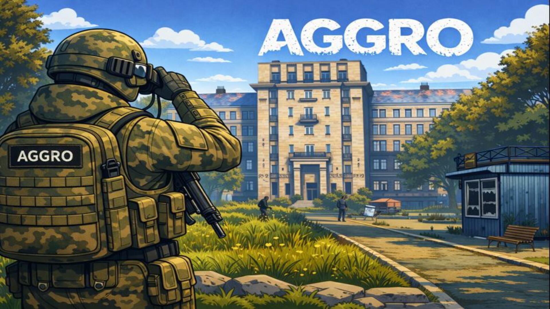 Discovery splash banner for AGGRO DayZ Discord server