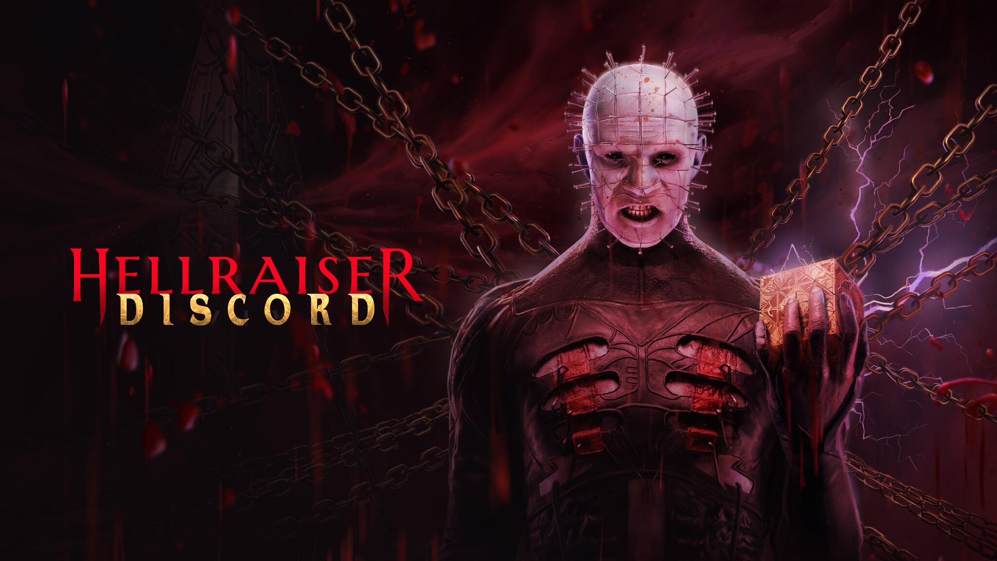 Discovery splash banner for Clive Barker's Hellraiser Discord server