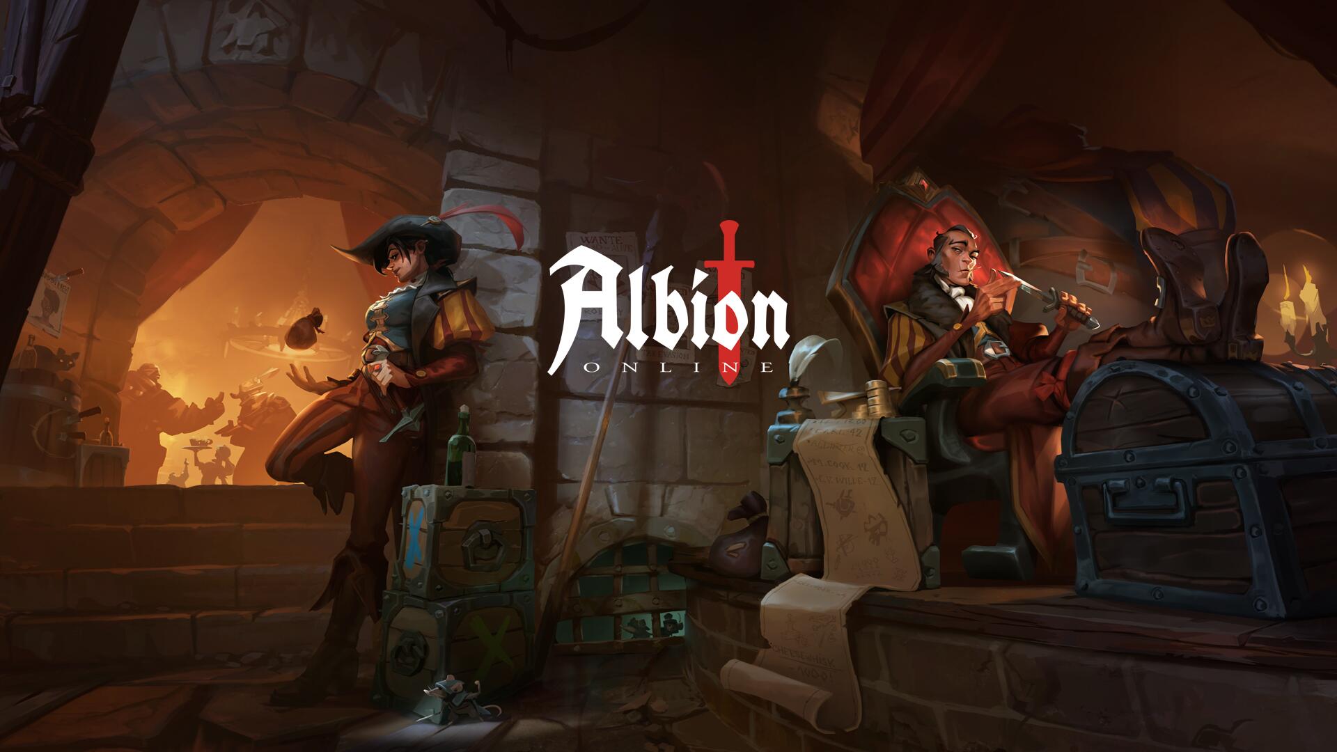 Discovery splash banner for Albion Online Community Discord server