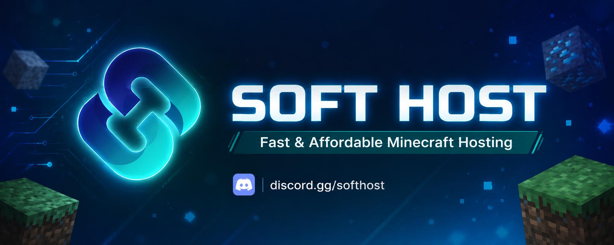 Discovery splash banner for Soft Host - Fast & Affordable Discord server