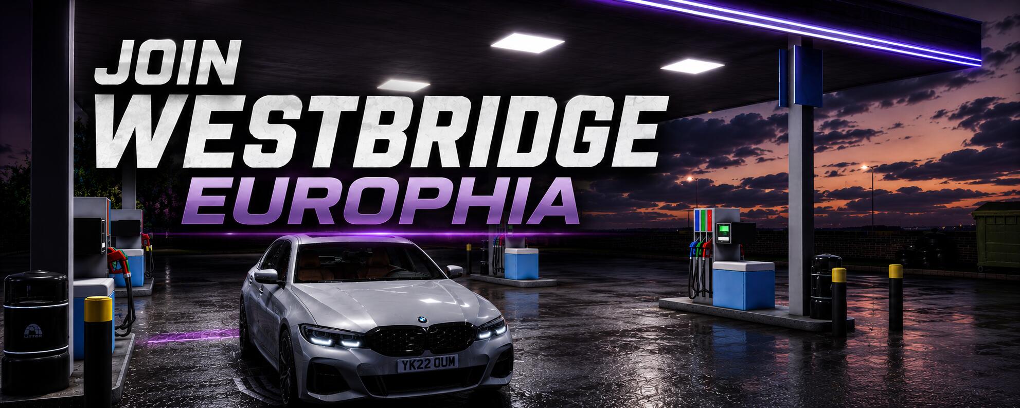 Discovery splash banner for Westbridge Europhia, USA Discord server