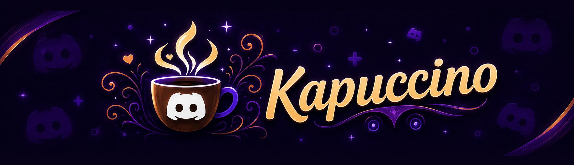 Discovery splash banner for Comunidade Kapuccino Discord server