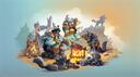 Discovery splash banner for Hytale Deutschland Discord server
