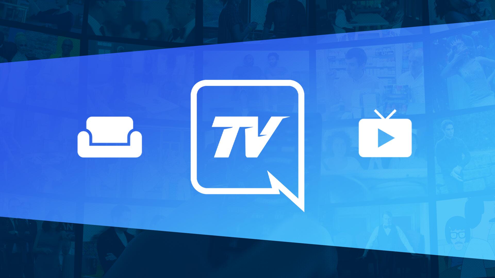 Discovery splash banner for The TV Lounge Discord server