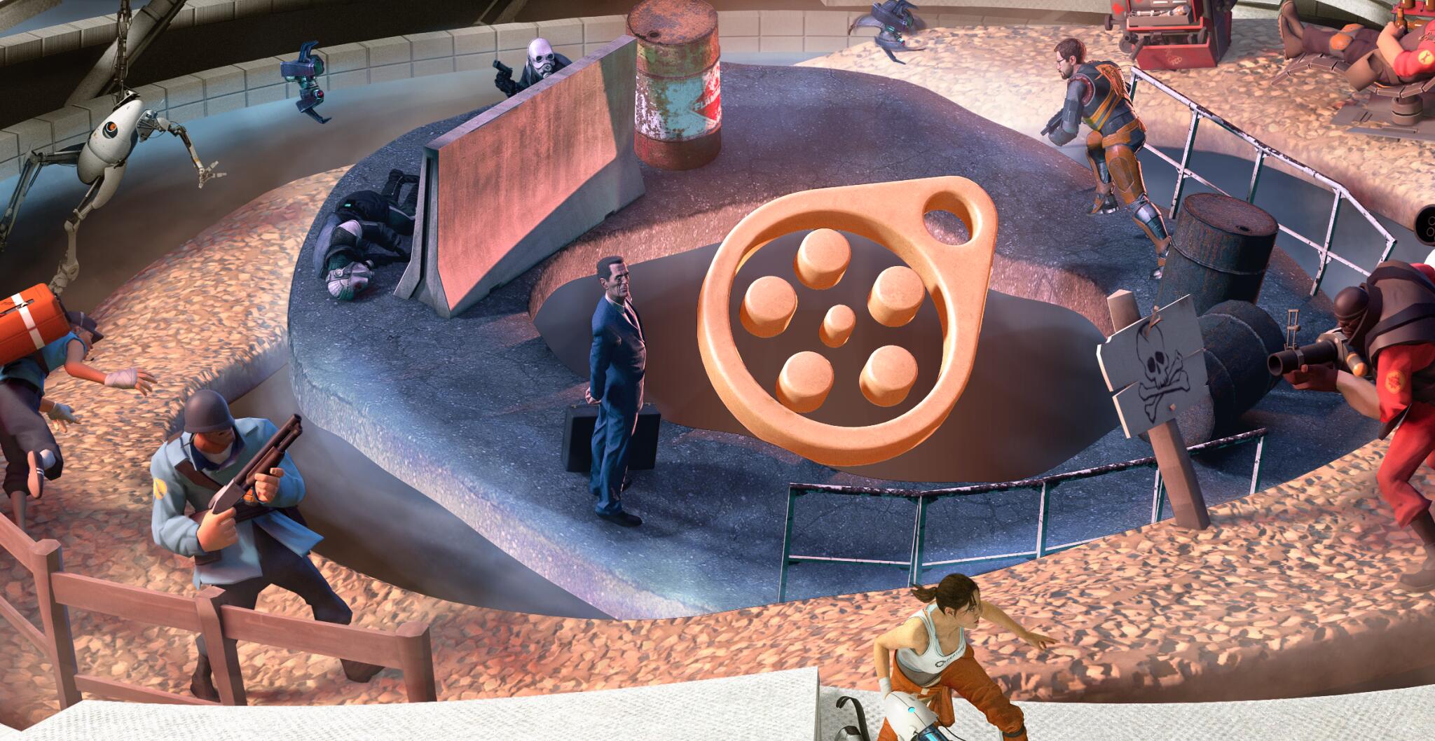 Discovery splash banner for Source Filmmaker Discord server