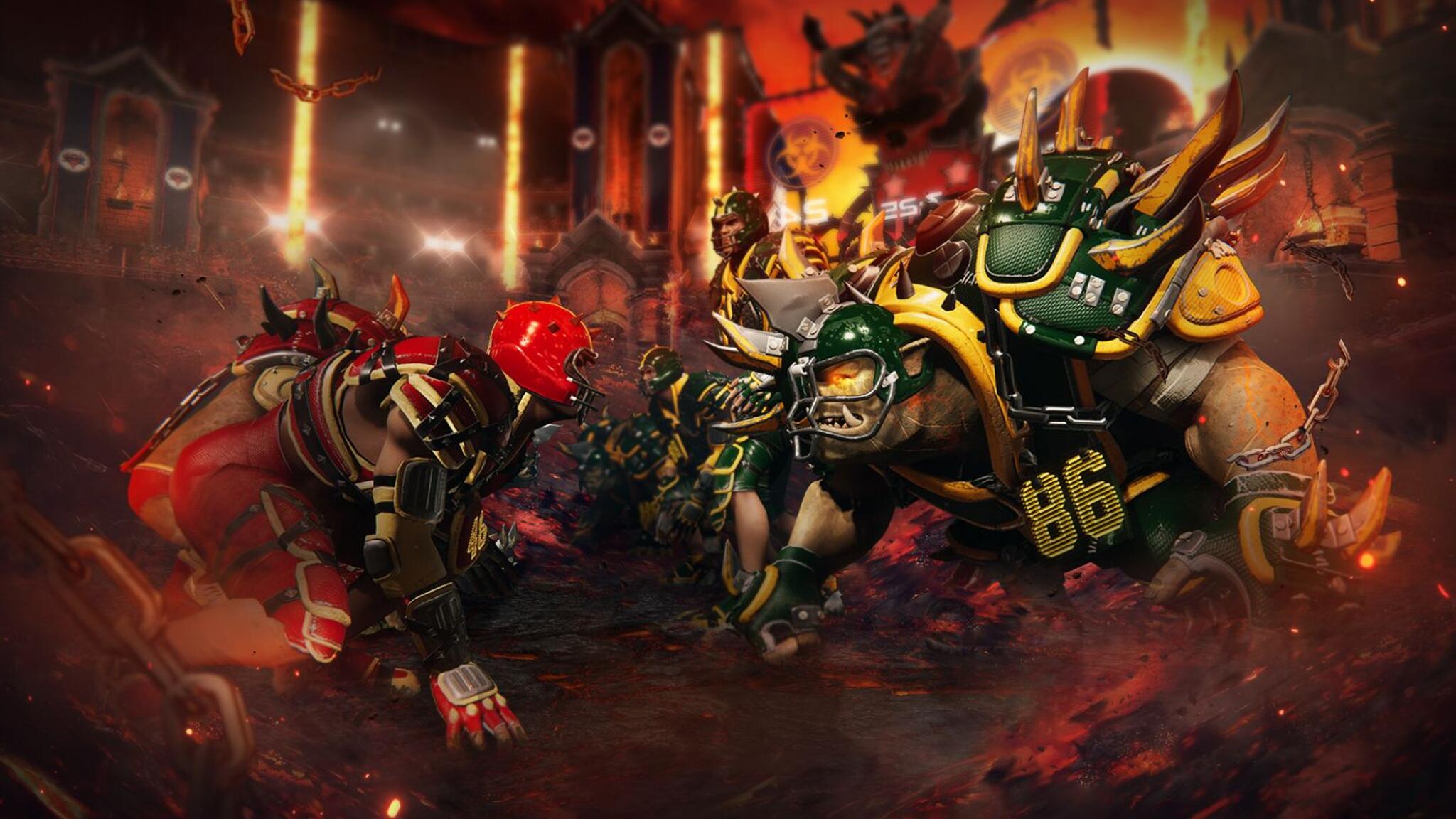 Discovery splash banner for Mutant Football League Discord server