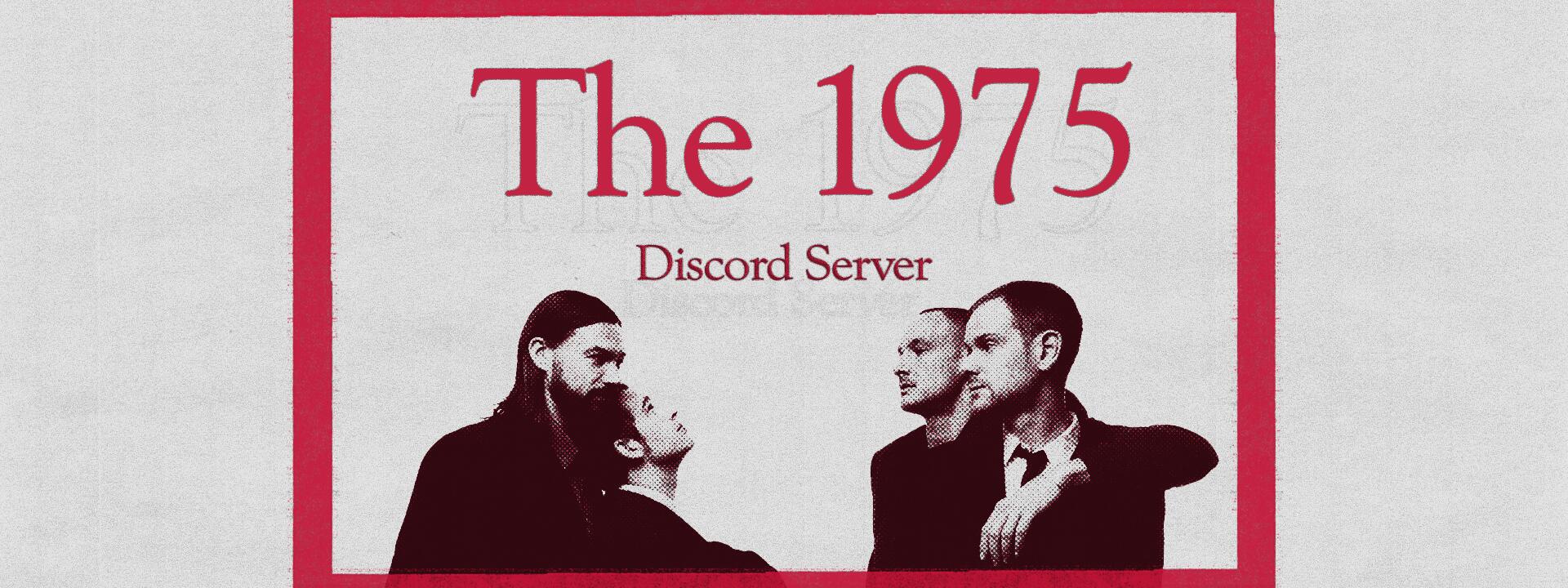 Discovery splash banner for The 1975 Discord server
