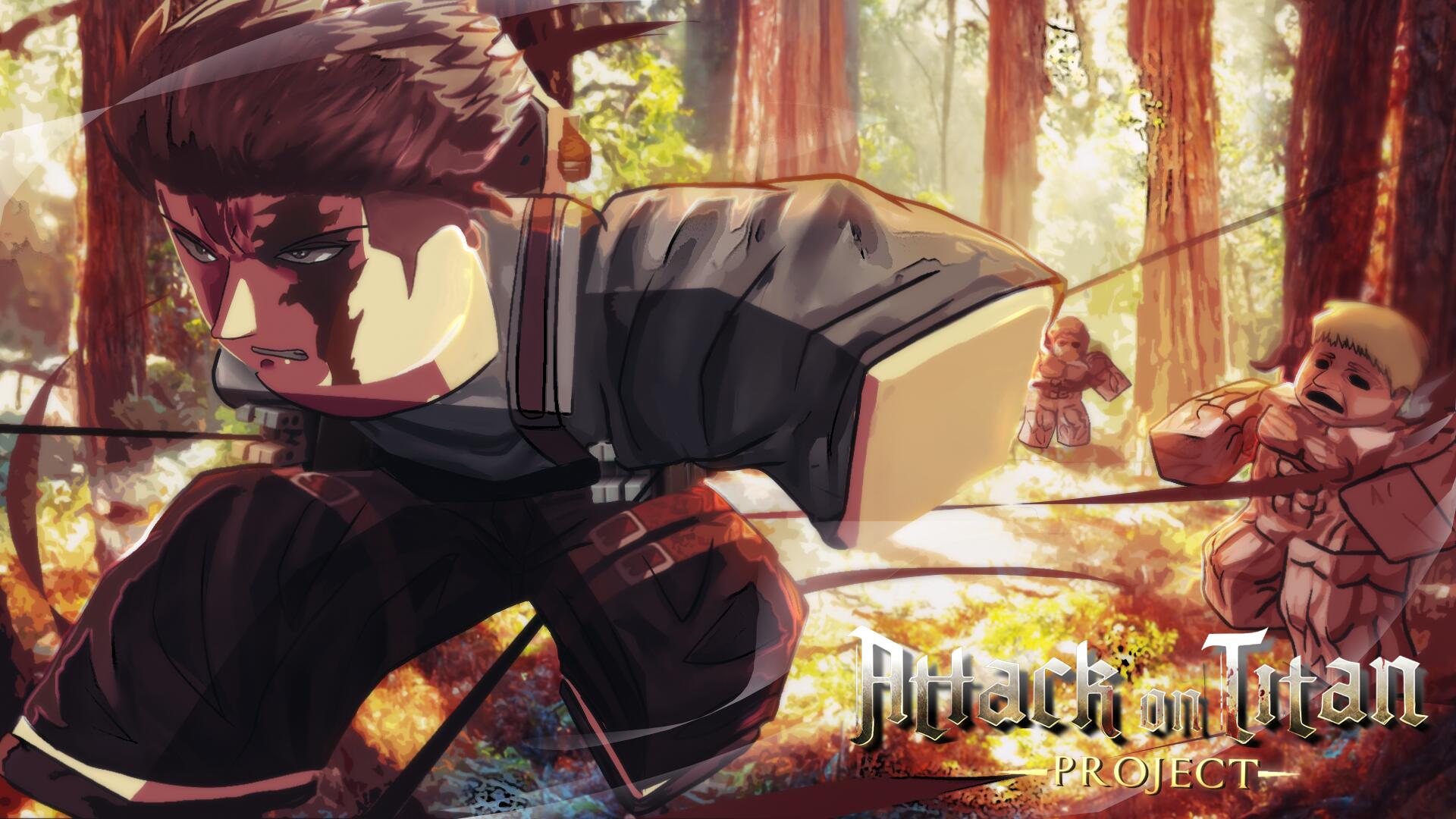 Discovery splash banner for Attack on Titan: Project Hub © Discord server