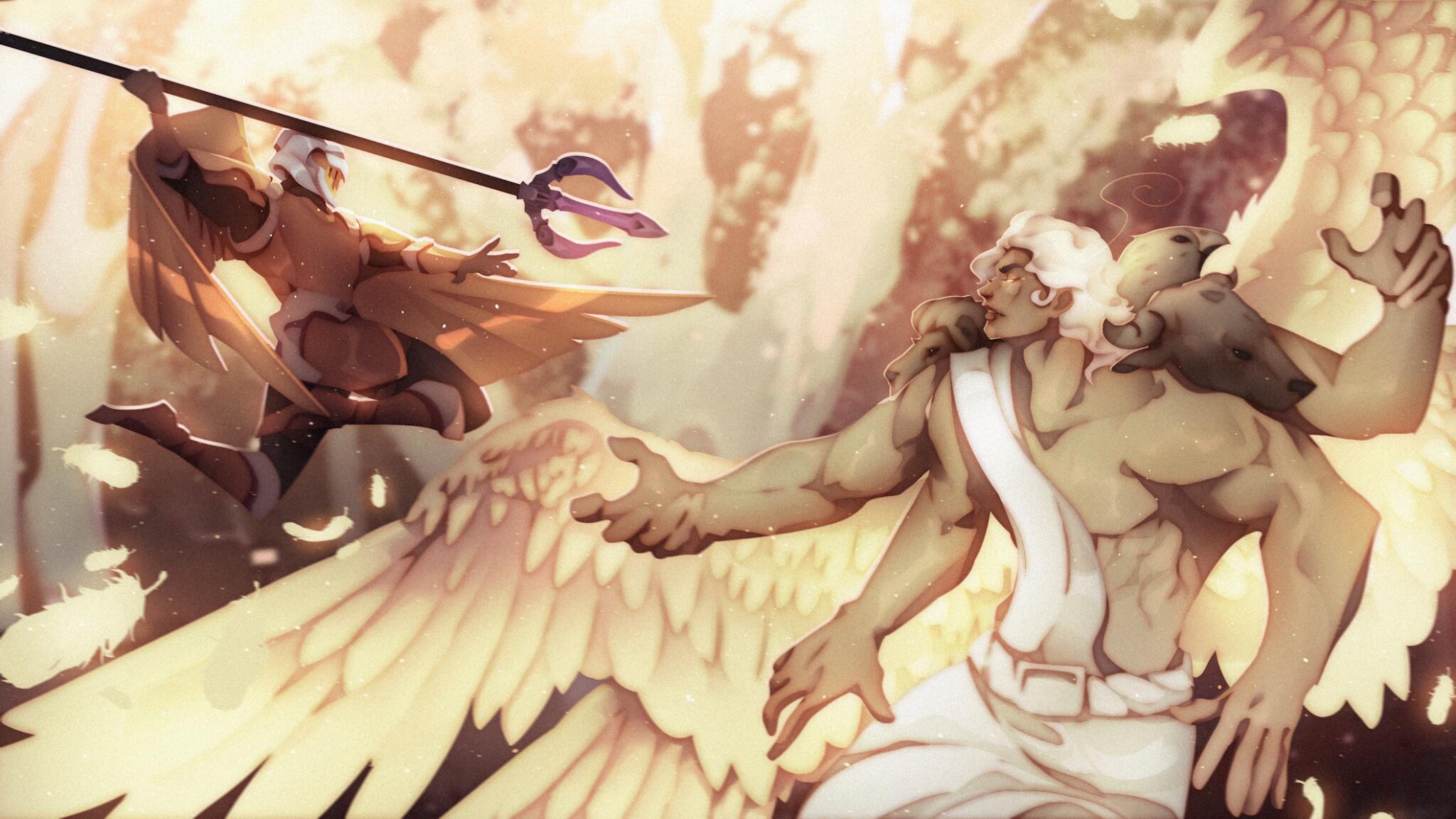 Discovery splash banner for Telos Realms | 1.5.3.3 | False Eden Discord server