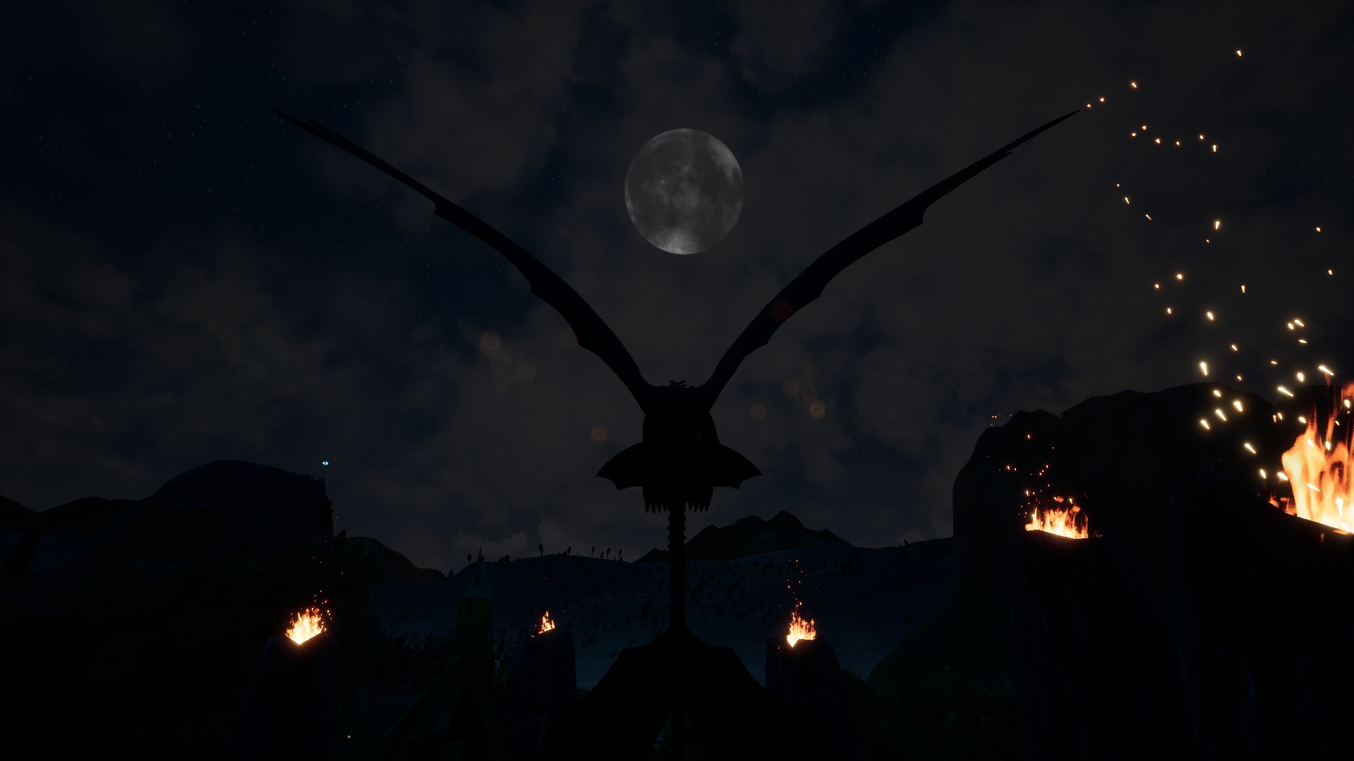 Discovery splash banner for Dragons of the Edge Discord server