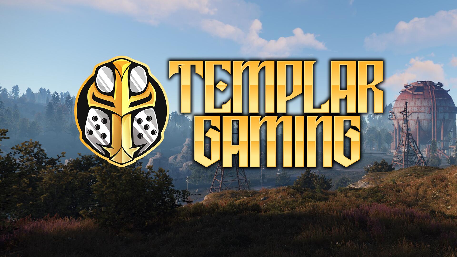 Discovery splash banner for TemplarGaming Rust Discord server