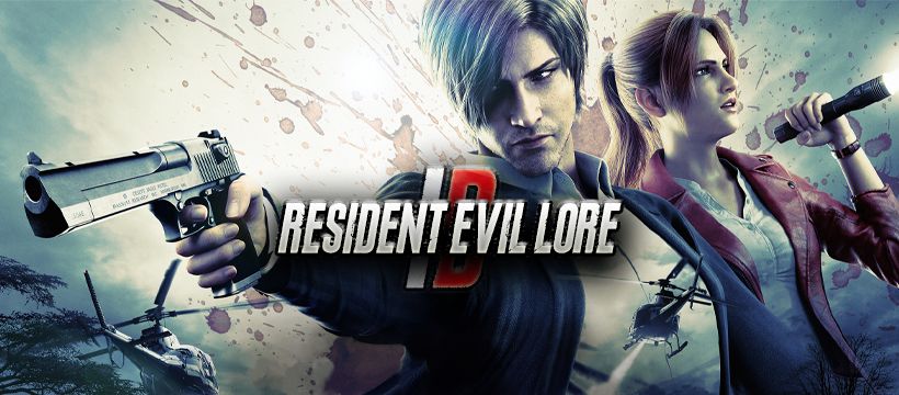 Discovery splash banner for Resident Evil Lore ID 2.1 Discord server