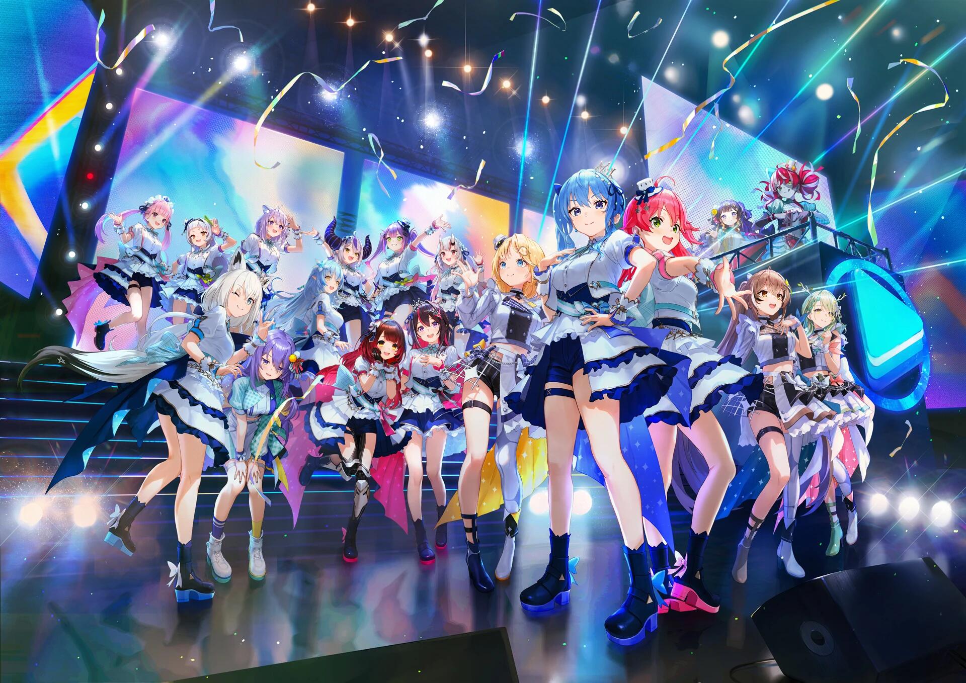 Discovery splash banner for Hololive Fan Server Discord server