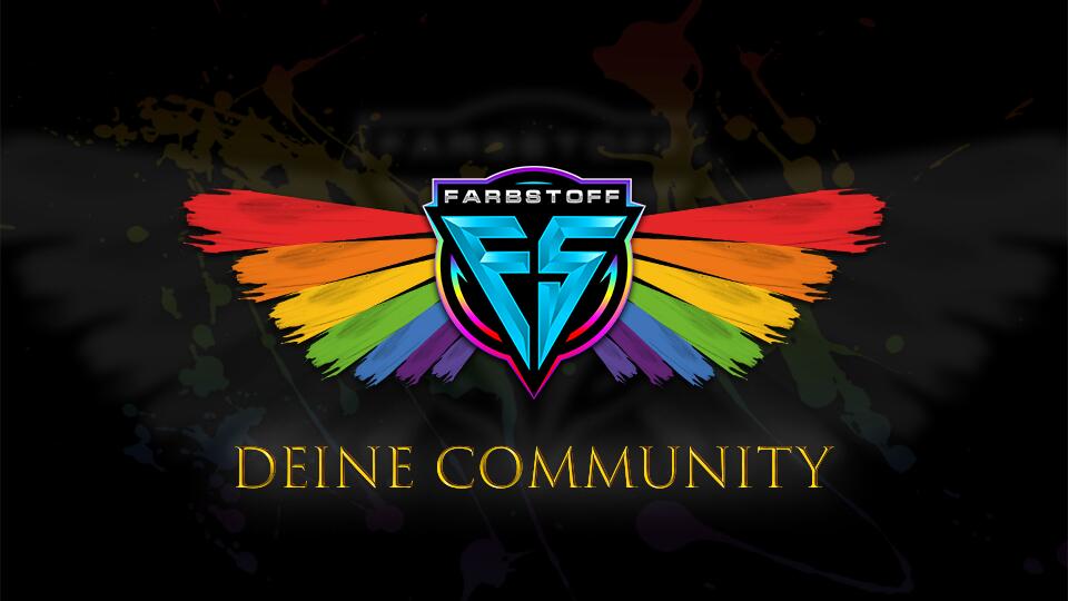 Discovery splash banner for Farbstoff's Laberecke Discord server