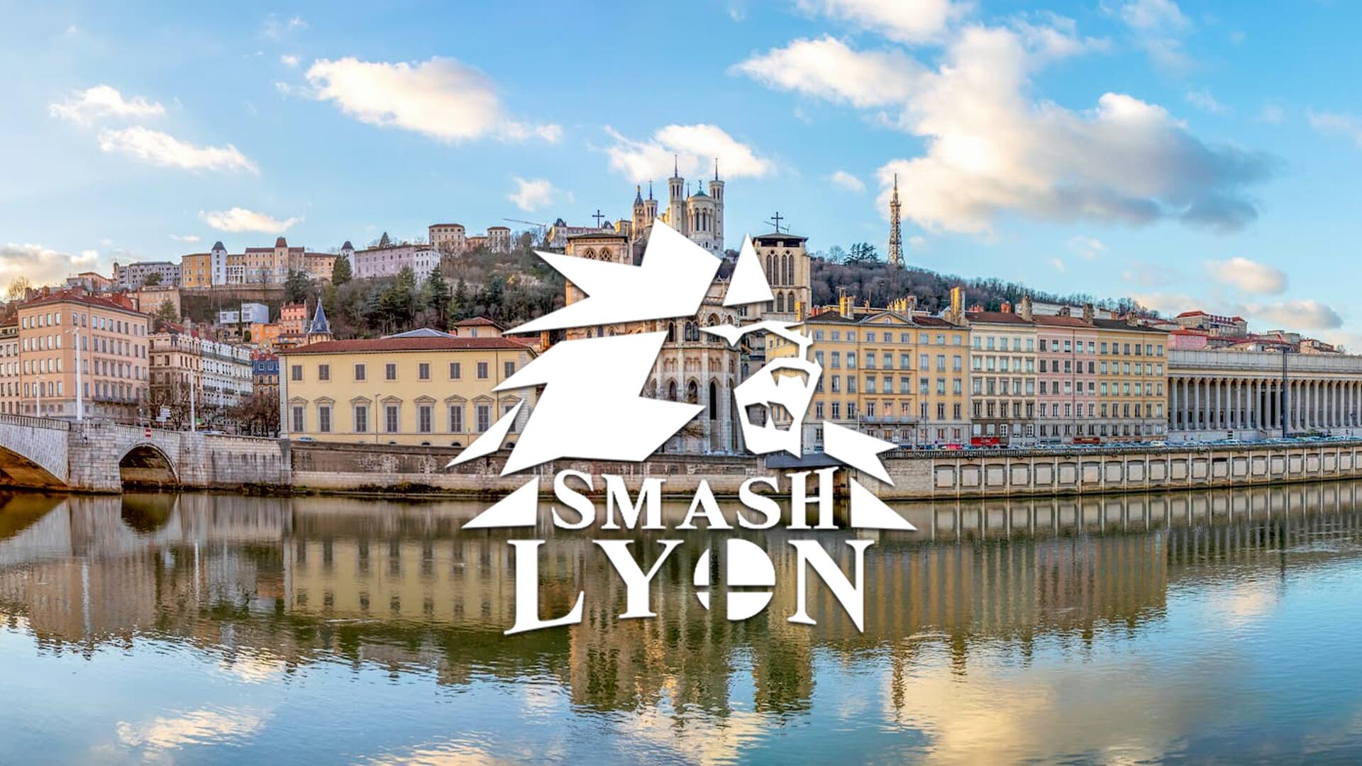 Discovery splash banner for Smash @ Lyon Discord server