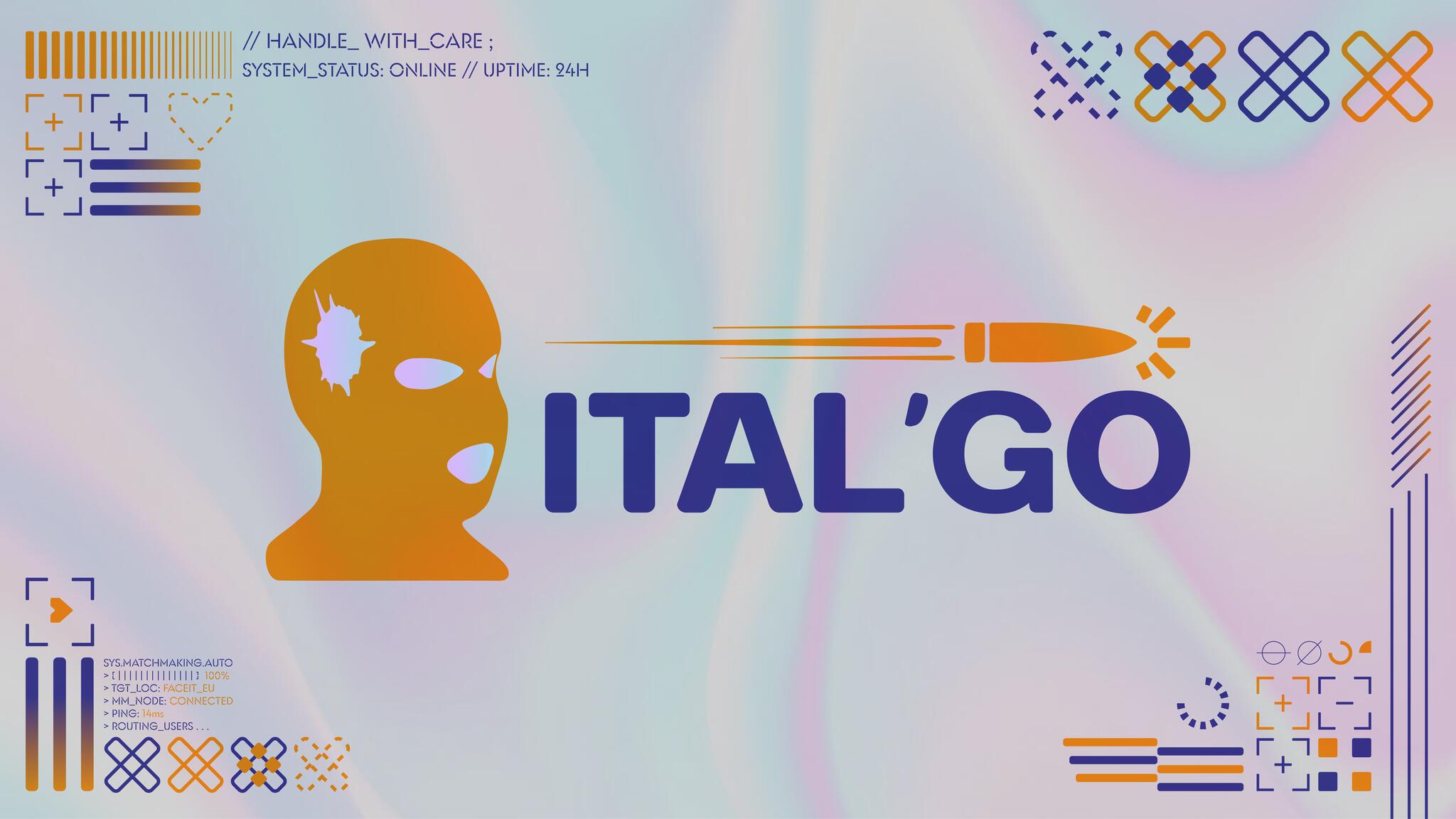 Discovery splash banner for ITAL'GO - CS2 ITA HUB Discord server