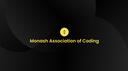 Discovery splash banner for MAC (Monash Association of Coding) Discord server