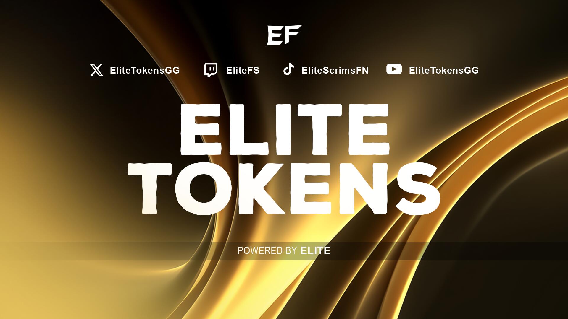 Discovery splash banner for Elite Tokens Discord server