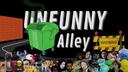 Discovery splash banner for Unfunny Alley | Memes, Nitro & More Discord server