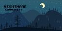 Discovery splash banner for Nightmare Community Discord server