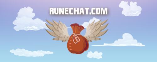 Discovery splash banner for Rune Chat Discord server