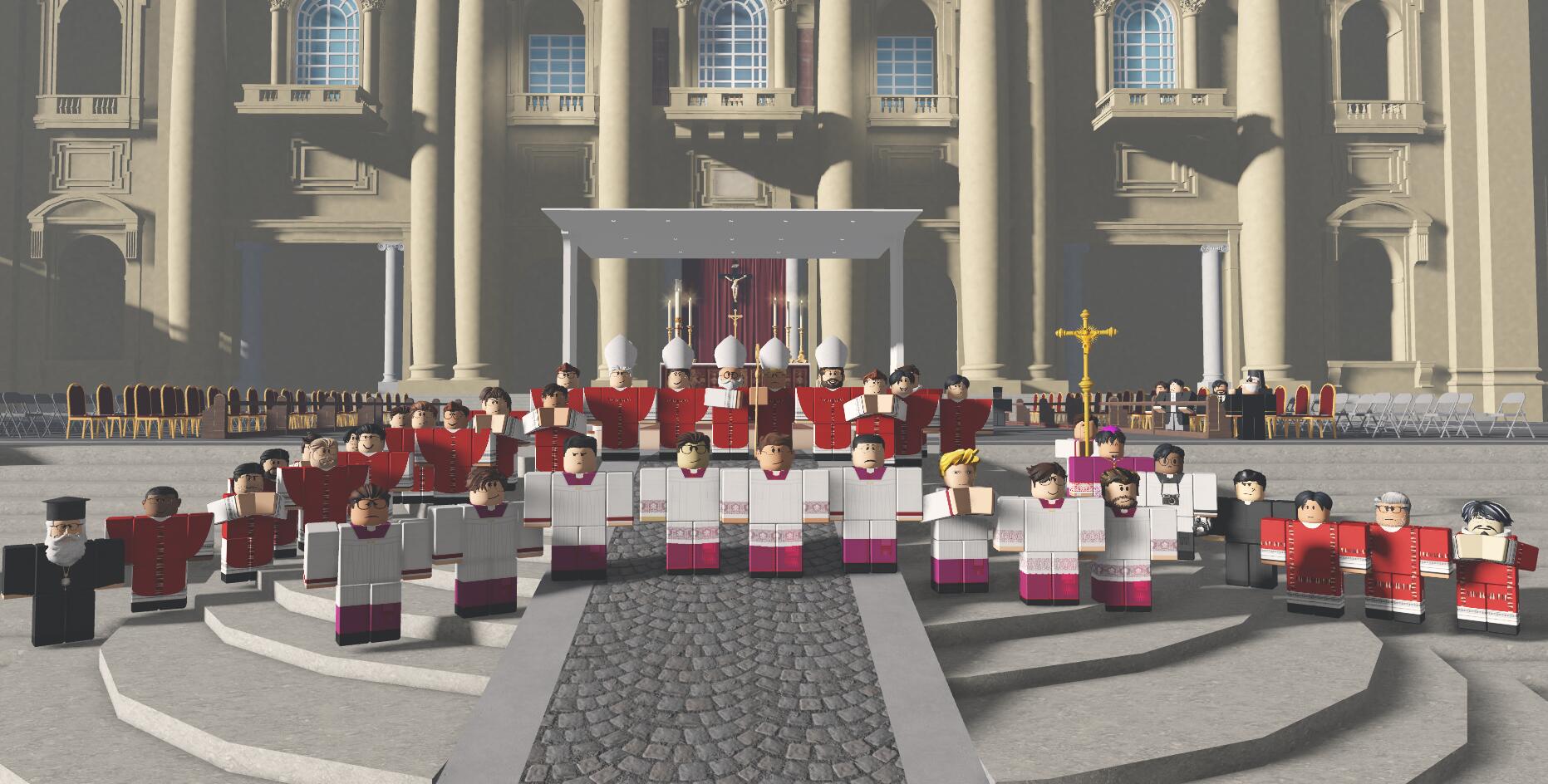 Discovery splash banner for The Vatican City State Discord server