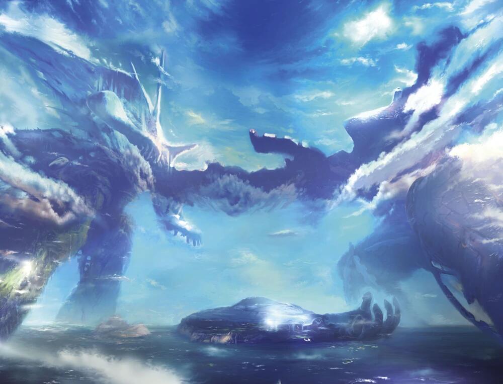 Discovery splash banner for The Bionis - Official Discord for Shulk in Smash Ultimate Discord server