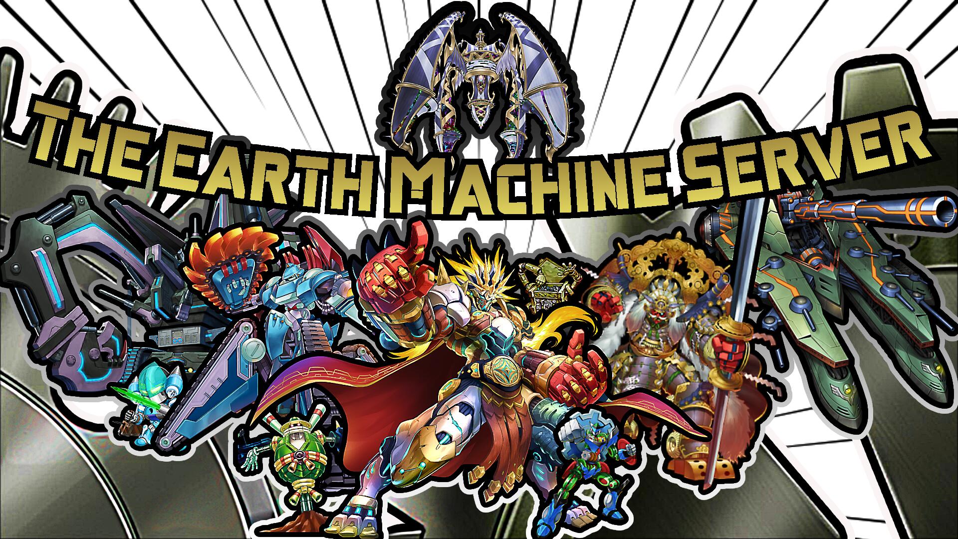 Discovery splash banner for ⚙Machine World HUB⚙ Discord server
