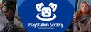 Discovery splash banner for PlayStation Society Discord server