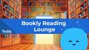 Discovery splash banner for Bookly Reading Lounge Discord server