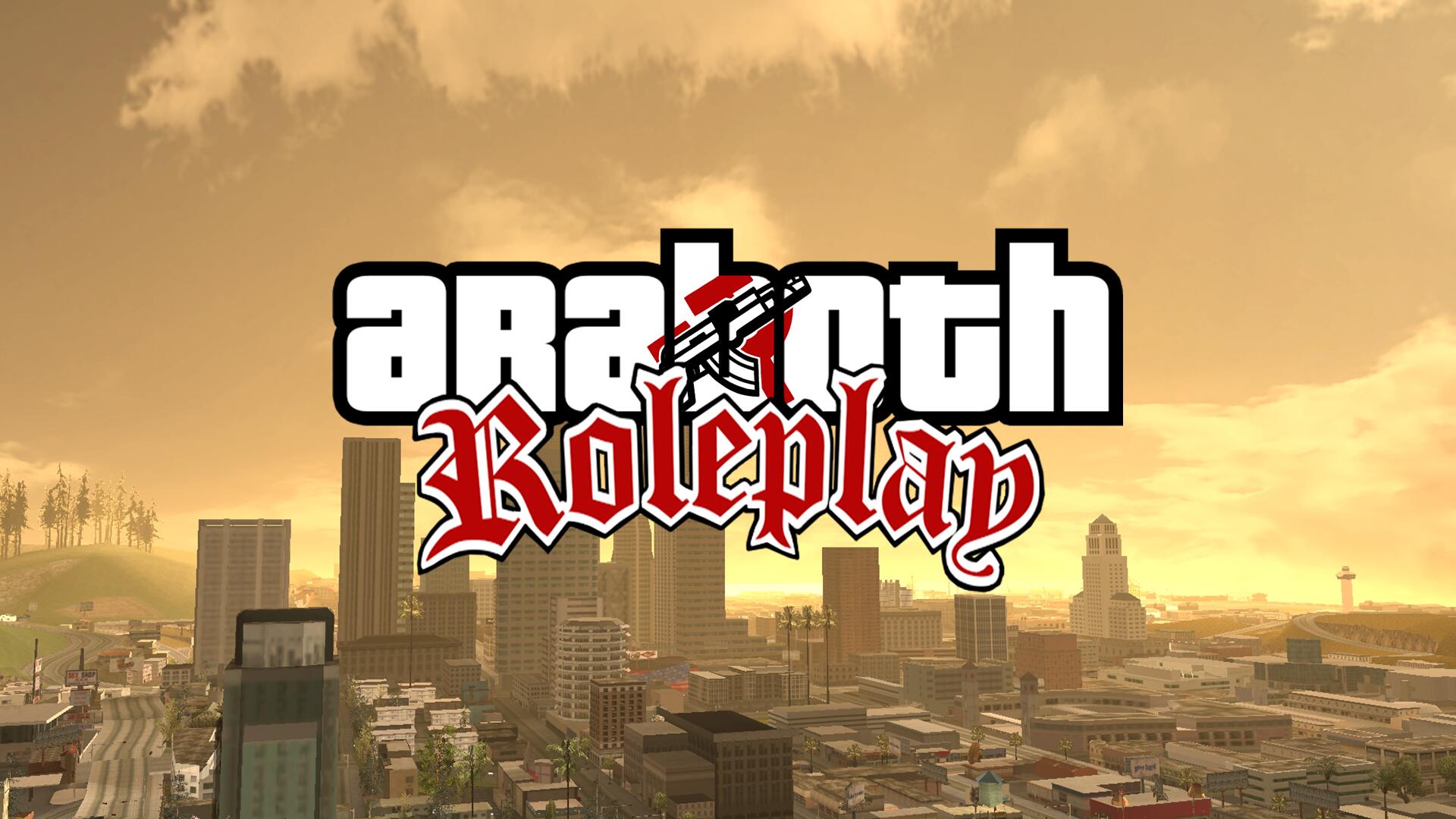 Discovery splash banner for Araboth Roleplay Discord server