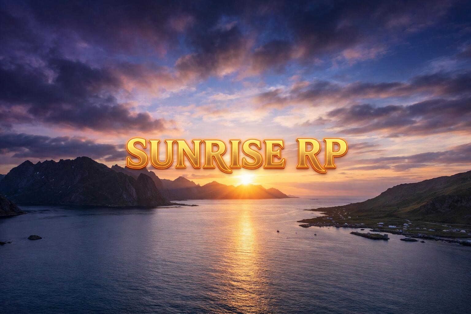 Discovery splash banner for 🐚「SUNRISE RP | PS5」🪸 Discord server