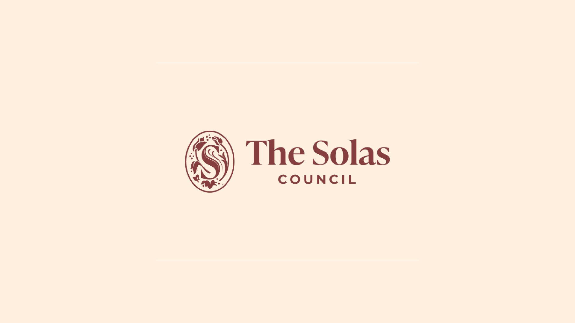 Discovery splash banner for The Solas Council Discord server