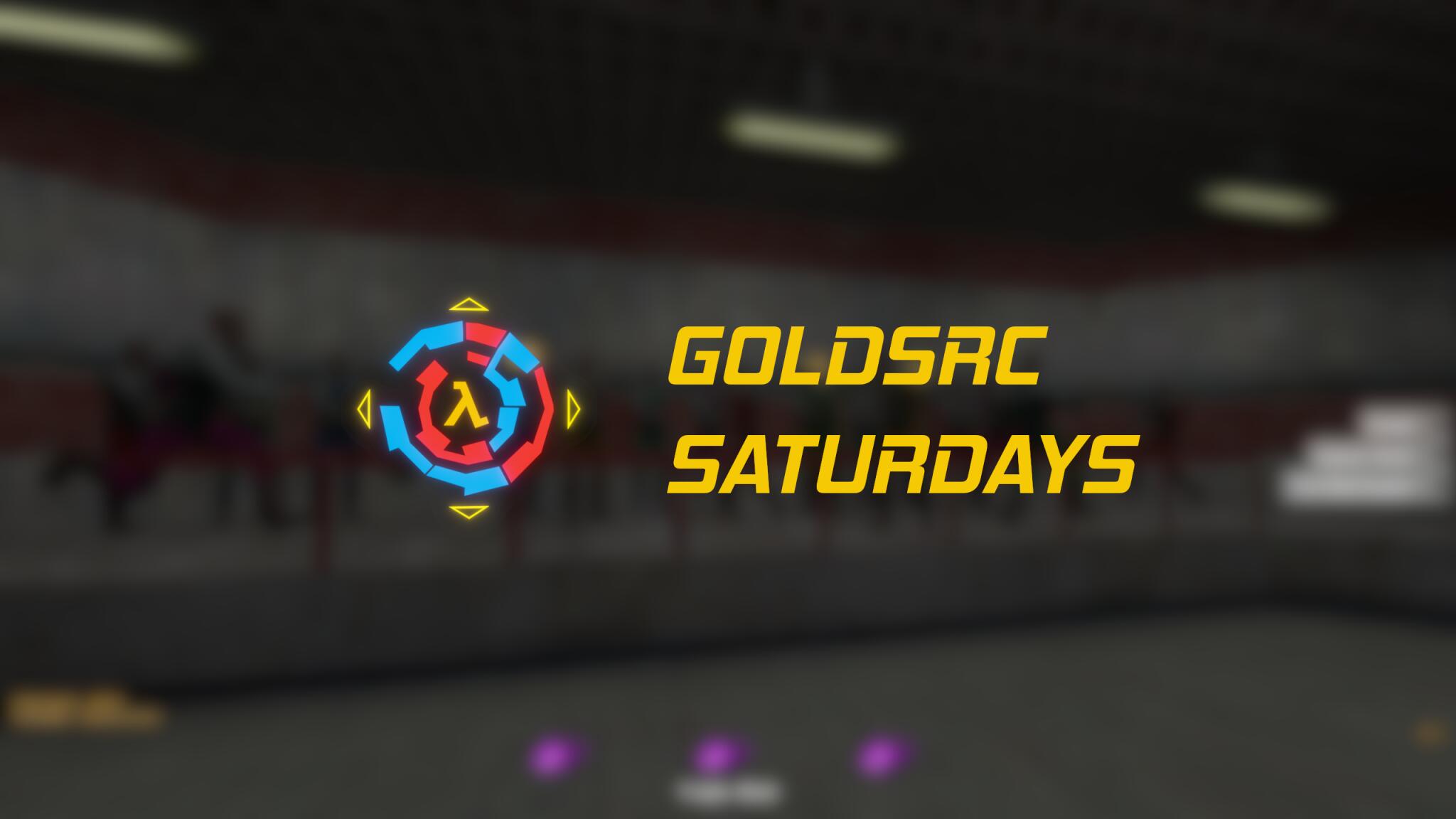 Discovery splash banner for GoldSrc Saturdays Discord server