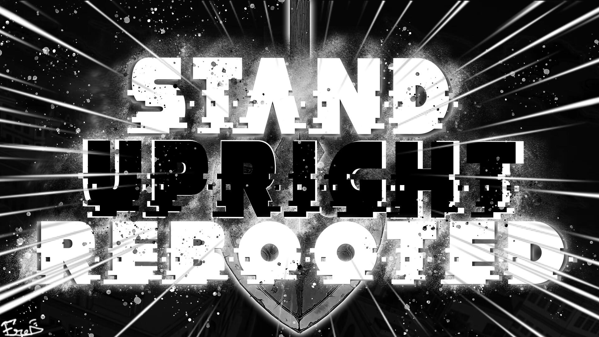 Discovery splash banner for Stand Upright: Rebooted Discord server
