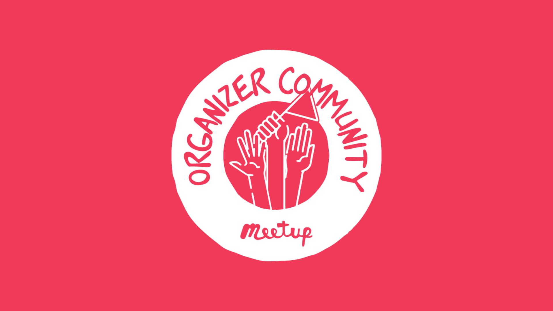 Discovery splash banner for Meetup Organizer Community Discord server